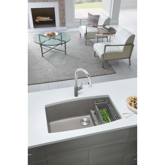 Blanco Performa Cascade Sink Showing Optional Accessories
