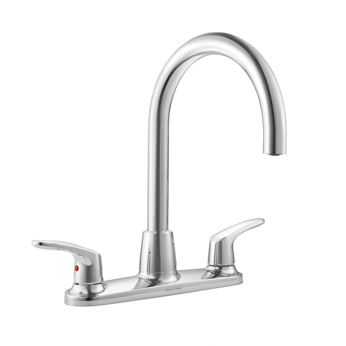 American Standard Colony® PRO 2-Handle Kitchen Faucet 1.5 gpm/5.7 L/min Without Side Spray - 7074550 Kitchen Faucet American Standard Polished Chrome  