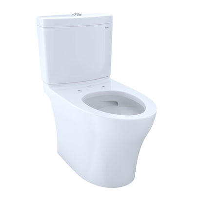 TOTO Aquia IV WASHLET+ Two-Piece Elongated Dual Flush 1.28 and 0.9 GPF Toilet with CEFIONTECT - MS446124CEM