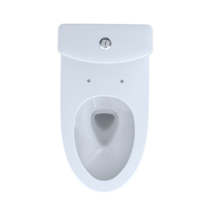 TOTO Aquia IV WASHLET+ Two-Piece Elongated Dual Flush 1.28 and 0.9 GPF Toilet with CEFIONTECT - MS446124CEM