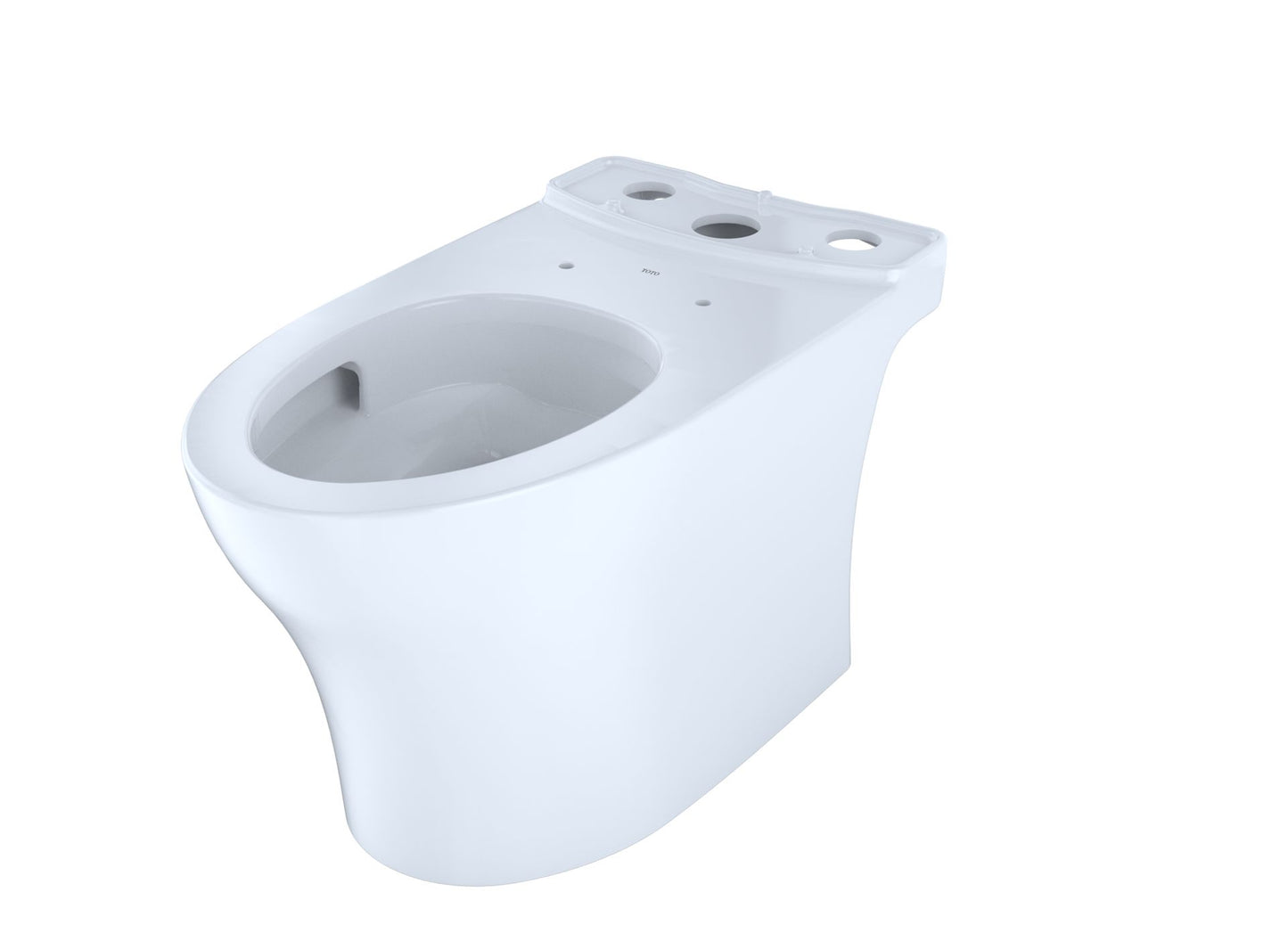 TOTO Aquia IV WASHLET+ Two-Piece Elongated Dual Flush 1.28 and 0.9 GPF Toilet with CEFIONTECT - MS446124CEM