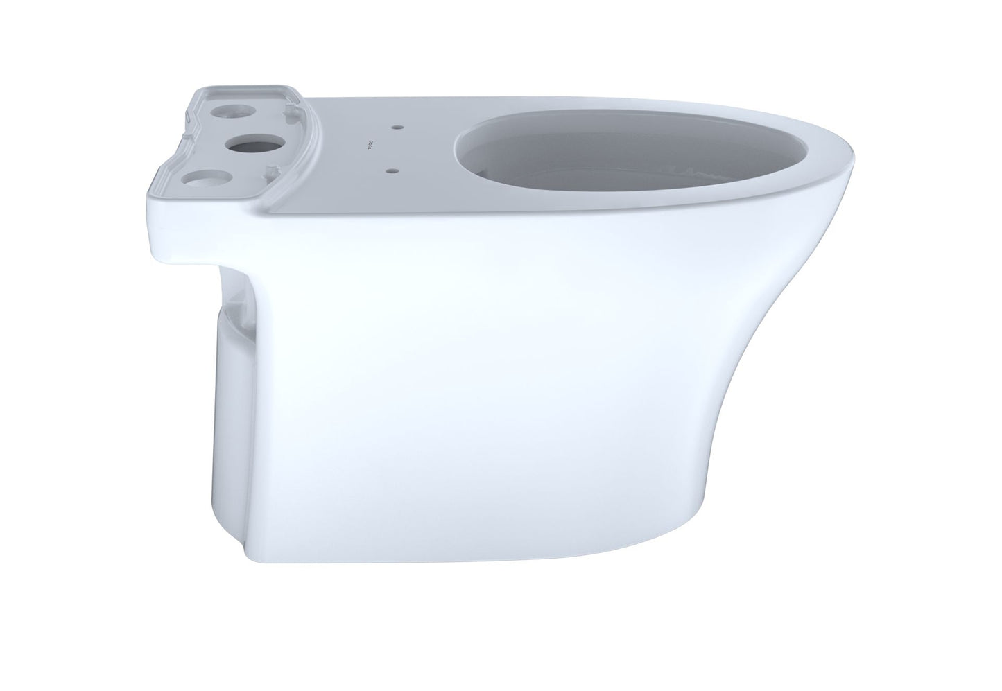 TOTO Aquia IV WASHLET+ Two-Piece Elongated Dual Flush 1.28 and 0.9 GPF Toilet with CEFIONTECT - MS446124CEM