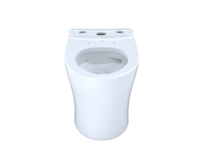 TOTO Aquia IV WASHLET+ Two-Piece Elongated Dual Flush 1.28 and 0.9 GPF Toilet with CEFIONTECT - MS446124CEM