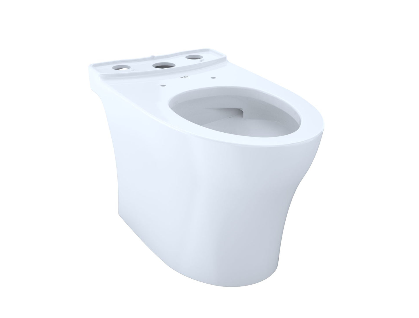 TOTO Aquia IV WASHLET+ Two-Piece Elongated Dual Flush 1.28 and 0.9 GPF Toilet with CEFIONTECT - MS446124CEM