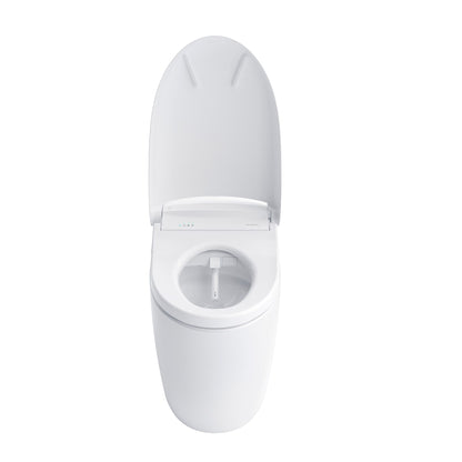 NEOREST® RS Dual Flush 1.0 or 0.8 GPF Toilet with Intergeated Bidet Seat and EWATER+, Cotton White - MS8341CUMFG#01