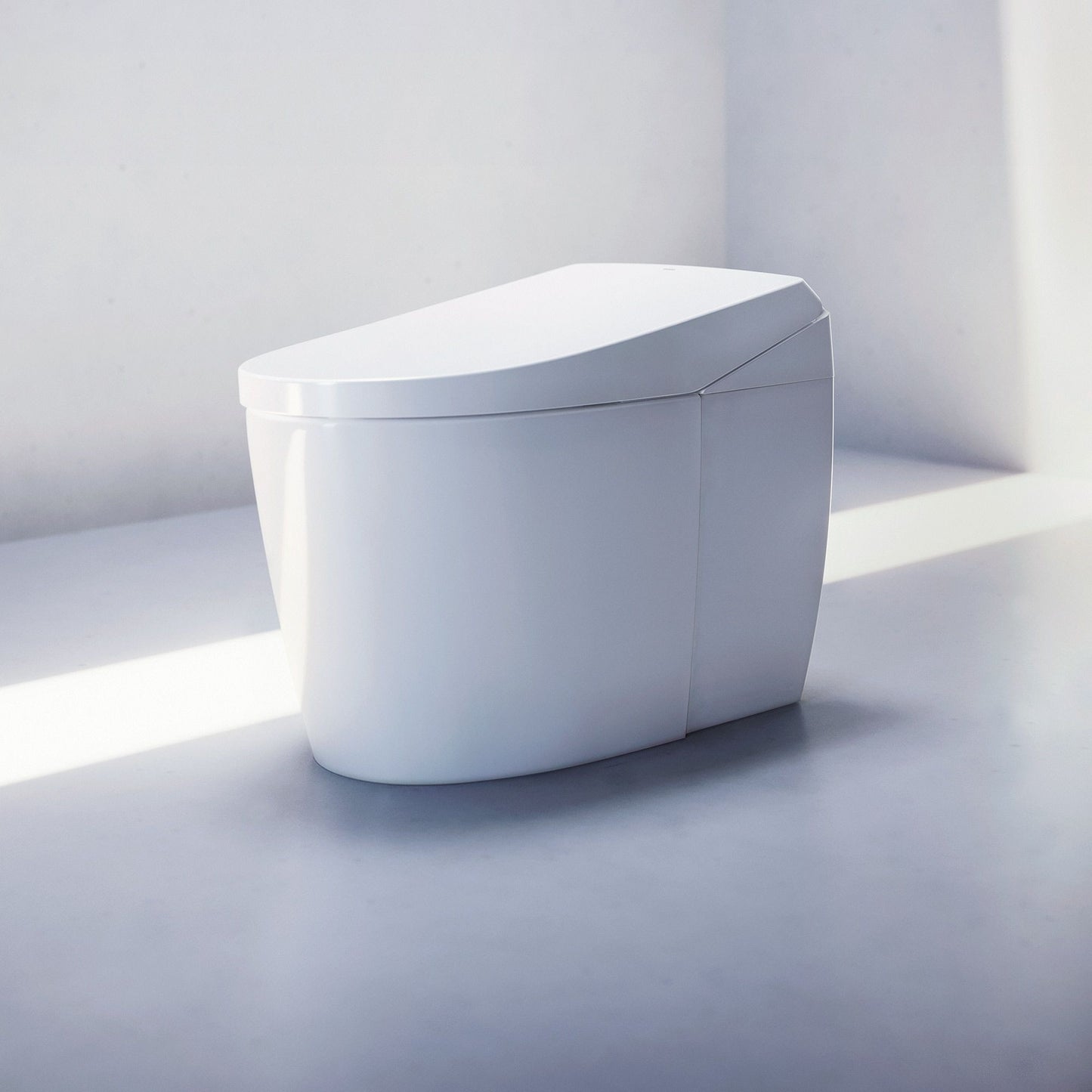 NEOREST® AS Dual Flush 1.0 or 0.8 GPF Toilet with Intergeated Bidet Seat and EWATER+, Cotton White - MS8551CUMFG#01