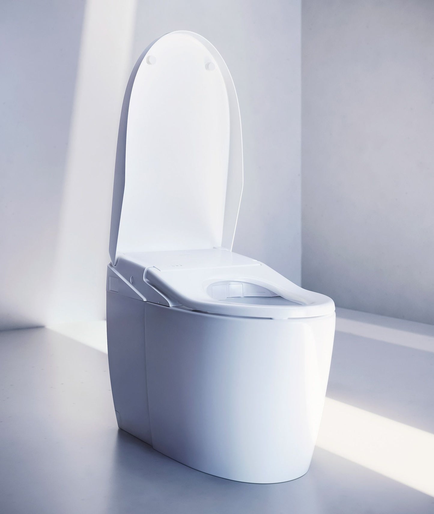 NEOREST® AS Dual Flush 1.0 or 0.8 GPF Toilet with Intergeated Bidet Seat and EWATER+, Cotton White - MS8551CUMFG#01