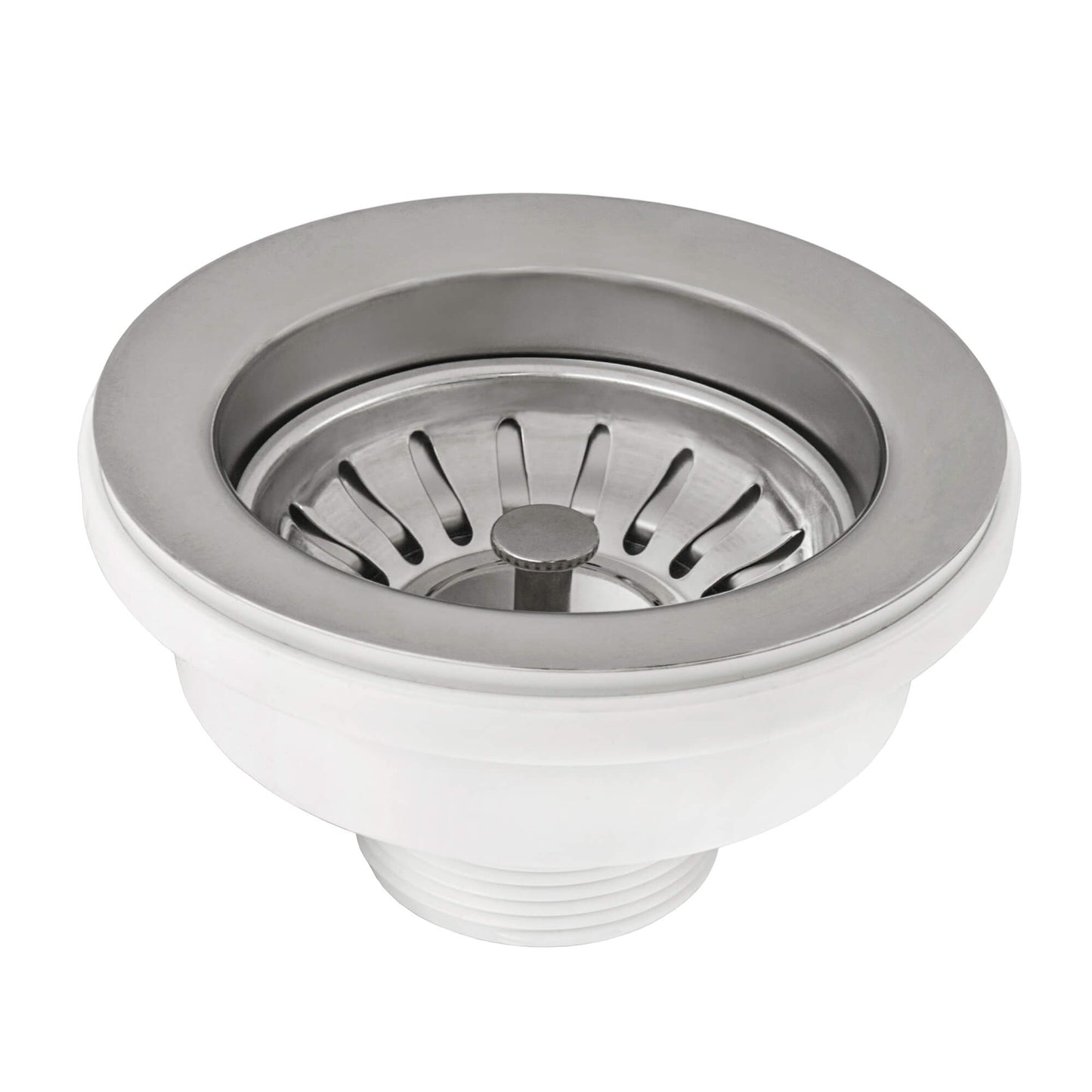 Ruvati Basket Strainer Drain Assembly for Thick Fireclay Sinks - RVA1039