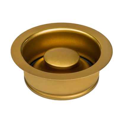 Ruvati Garbage Disposal Flange for Kitchen Sinks - Brass / Gold Tone Stainless Steel - RVA1041GG