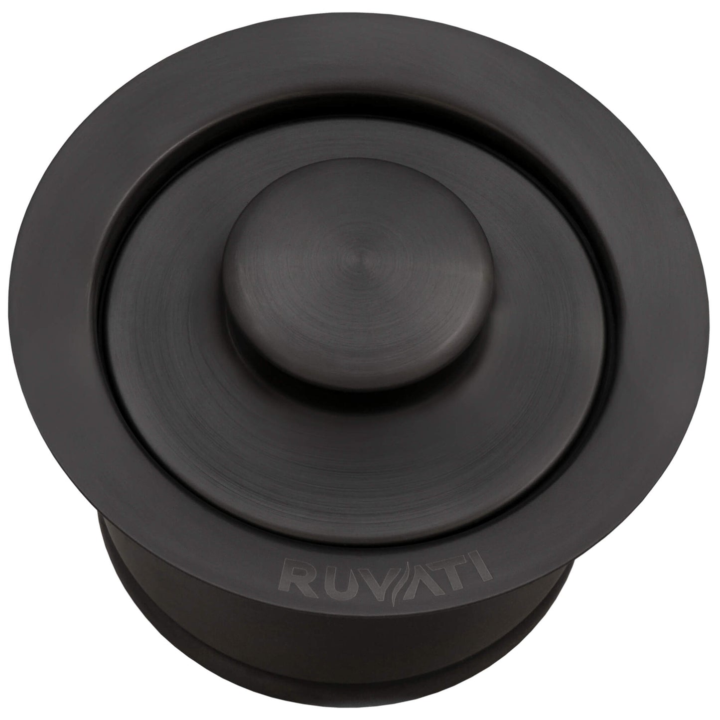 Ruvati Extended Garbage Disposal Flange with Deep Basket Strainer and Stopper - Stainless Steel - RVA1052ST