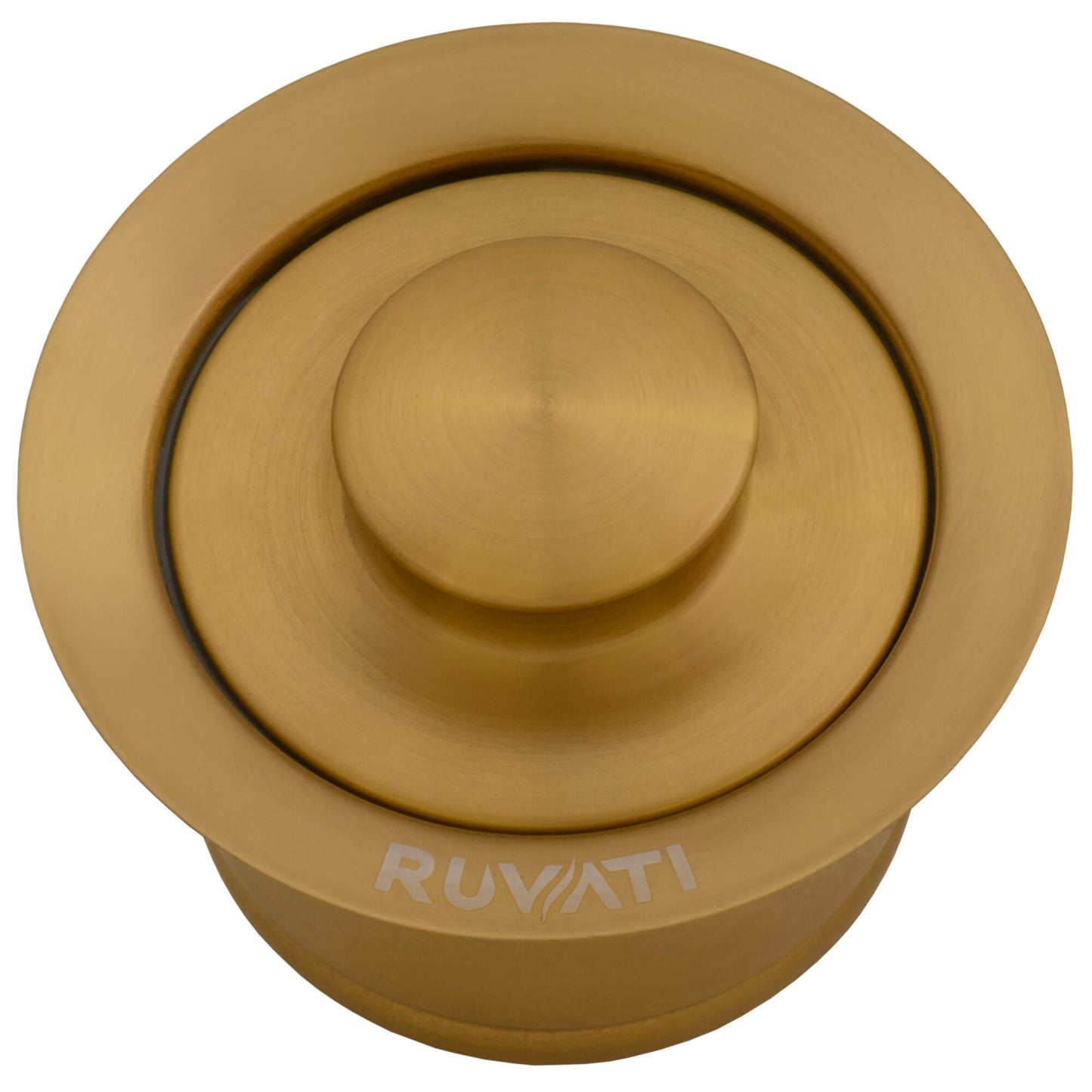 Ruvati Extended Garbage Disposal Flange with Deep Basket Strainer and Stopper - Stainless Steel - RVA1052ST