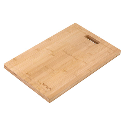 Ruvati 17 x 11 inch LedgeFit Replacement Cutting Board for Ruvati Workstation Sinks - RVA1217