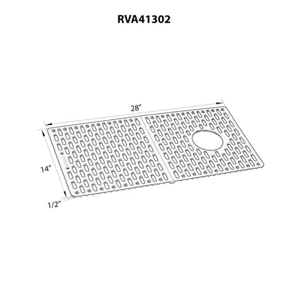 Ruvati Silicone Bottom Grid Sink Mat for RVG1302 and RVG2302 Sinks - RVA41302