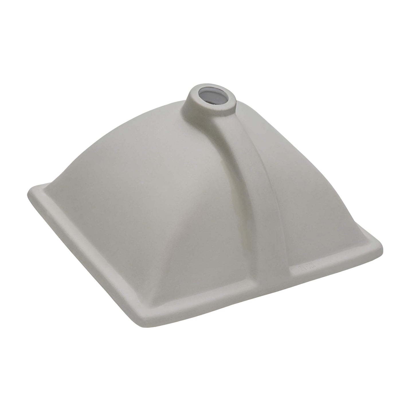 Ruvati 18 x 13 inch Undermount Bathroom Sink Rectangular Porcelain Ceramic with Overflow - RVB0720