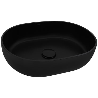 Ruvati 19-inch epiStone Solid Surface Bathroom Vessel Sink - RVB2119