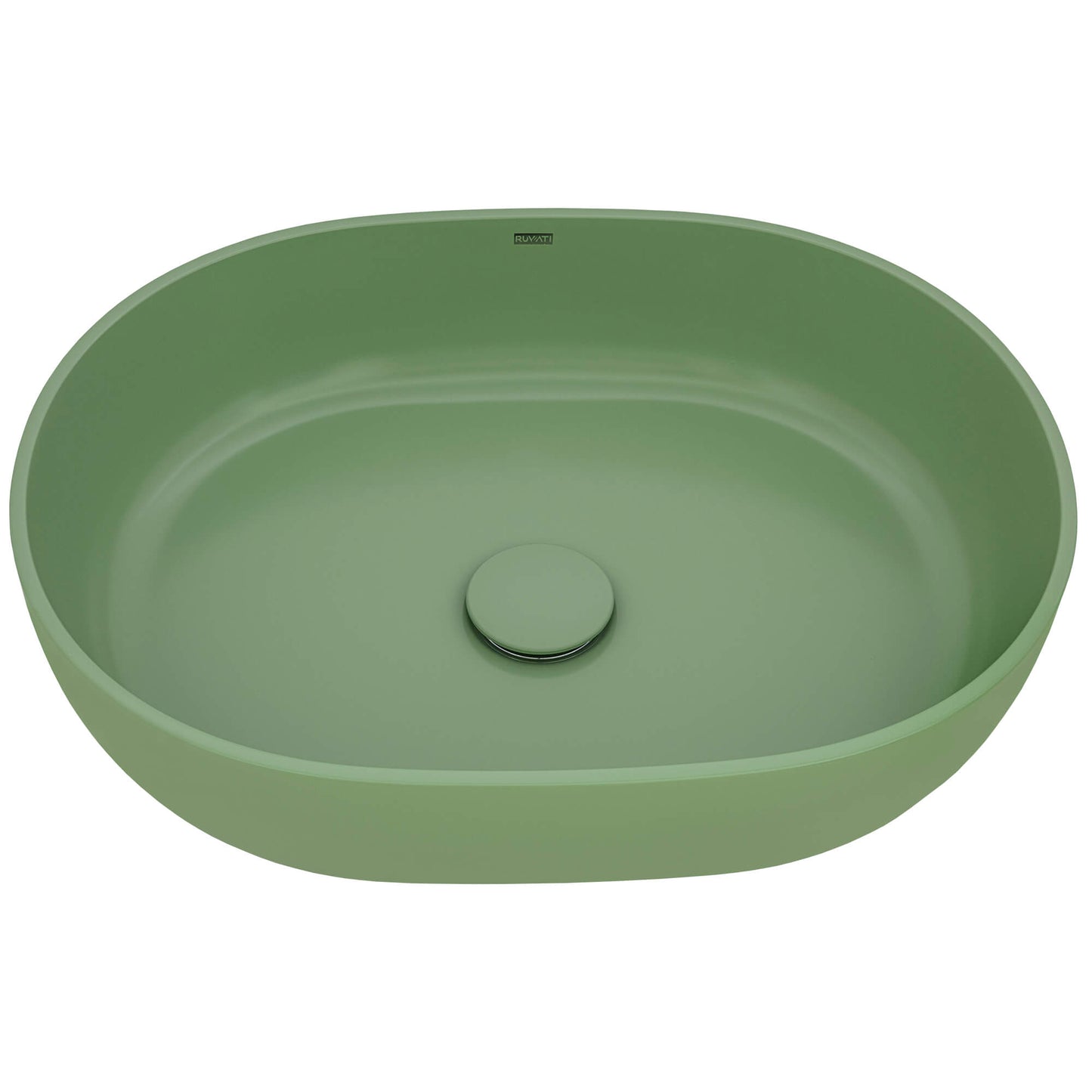 Ruvati 19-inch epiStone Solid Surface Bathroom Vessel Sink - RVB2119