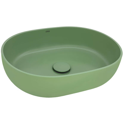 Ruvati 19-inch epiStone Solid Surface Bathroom Vessel Sink - RVB2119