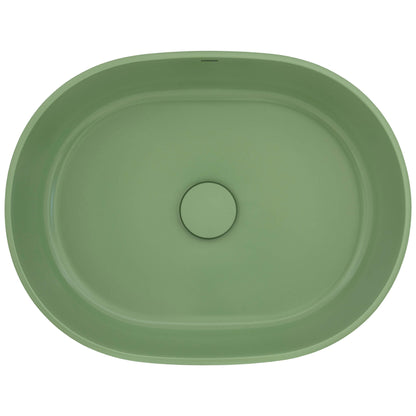 Ruvati 19-inch epiStone Solid Surface Bathroom Vessel Sink - RVB2119