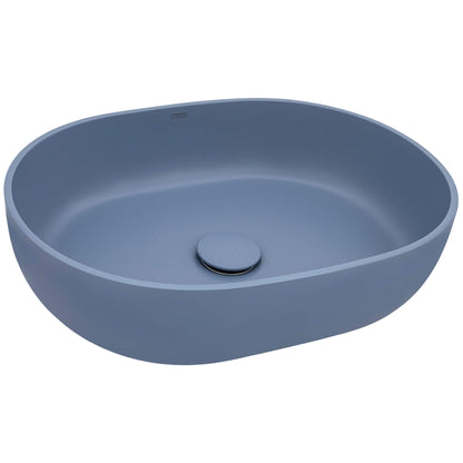 Ruvati 19-inch epiStone Solid Surface Bathroom Vessel Sink - RVB2119