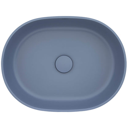 Ruvati 19-inch epiStone Solid Surface Bathroom Vessel Sink - RVB2119