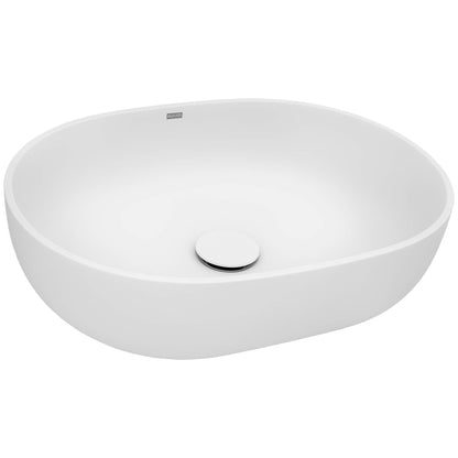 Ruvati 19-inch epiStone Solid Surface Bathroom Vessel Sink - RVB2119