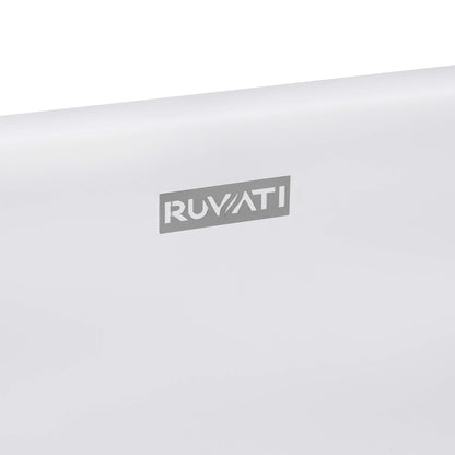 Ruvati 23-inch epiStone Solid Surface Modern Bathroom Vessel Sink - RVB2550