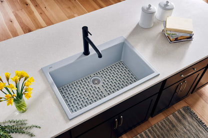 Ruvati 30 x 20 inch epiGranite Drop-in Topmount Granite Composite Single Bowl Kitchen Sink -RVG1030