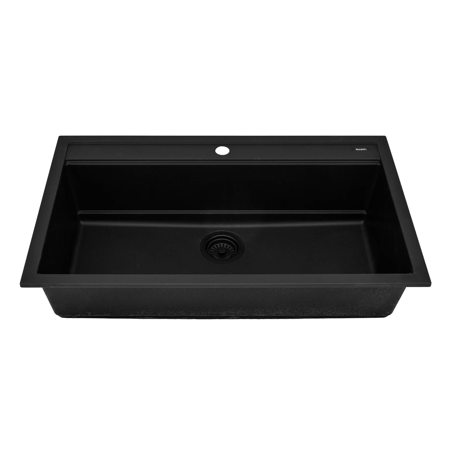 Ruvati 34-inch epiCube Granite Composite Workstation Drop-in Topmount Kitchen Sink - RVG1634