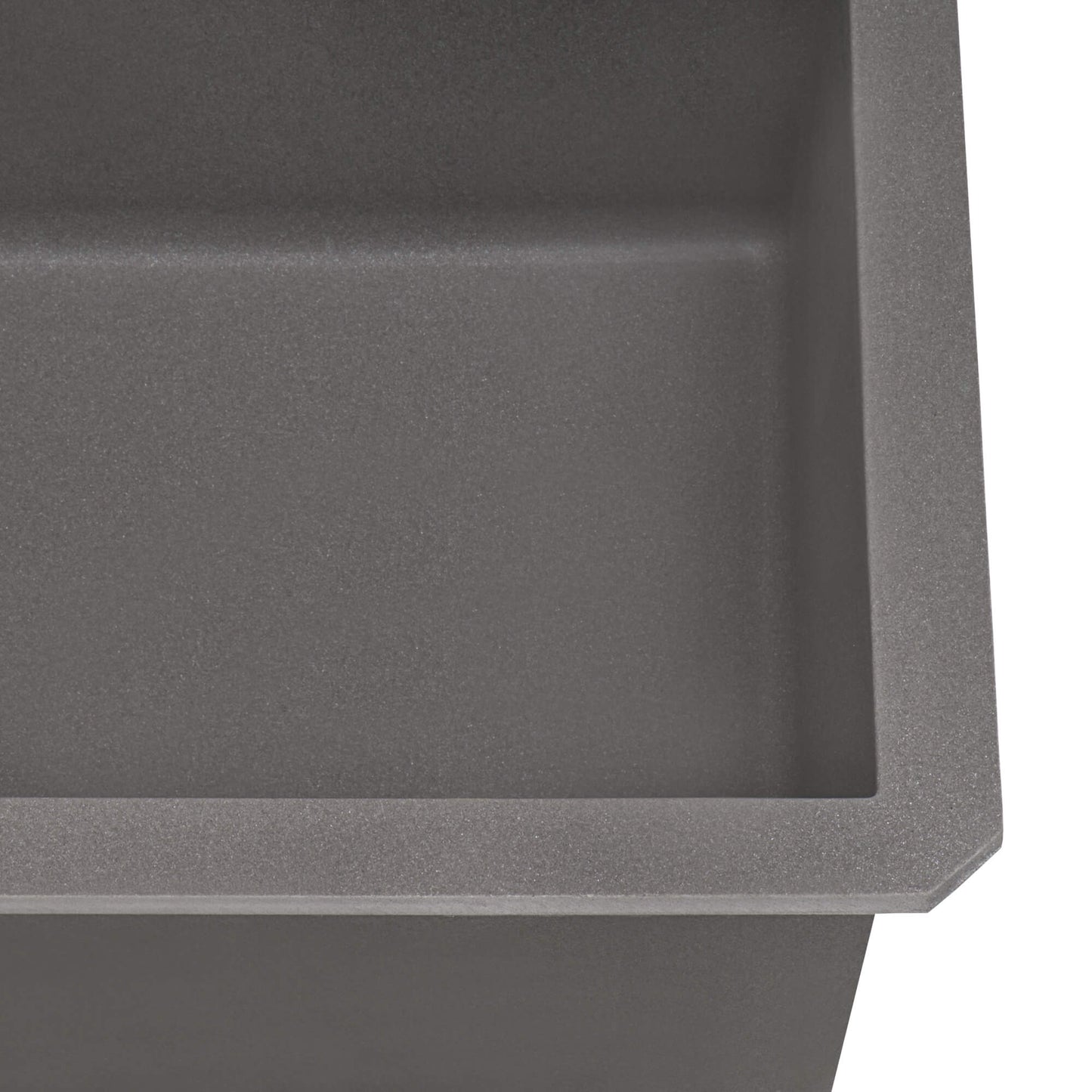 Ruvati 32 x 19 inch epiGranite Undermount Granite Composite Single Bowl Kitchen Sink - RVG2033