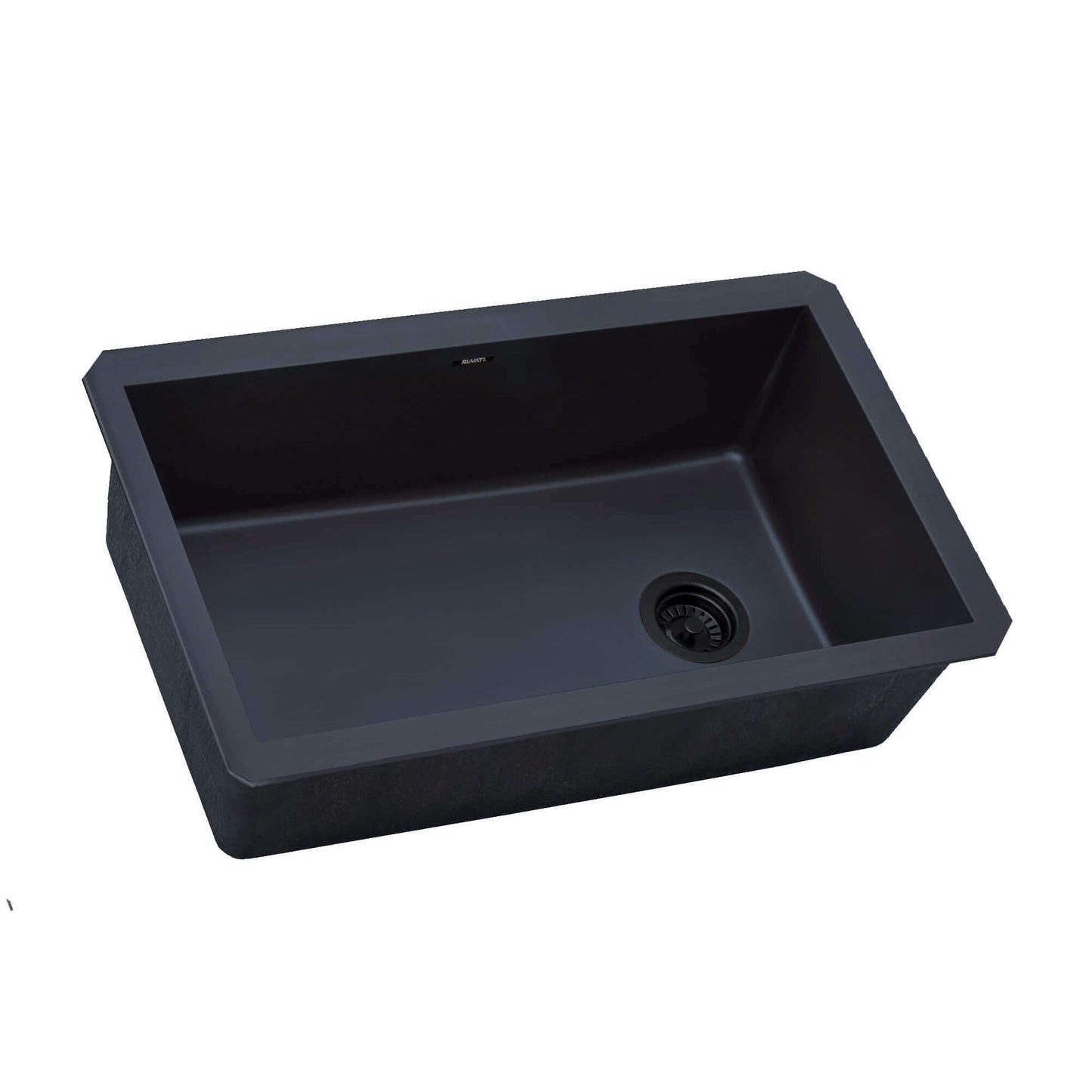 Ruvati 32 x 19 inch epiGranite Undermount Granite Composite Single Bowl Kitchen Sink - RVG2033