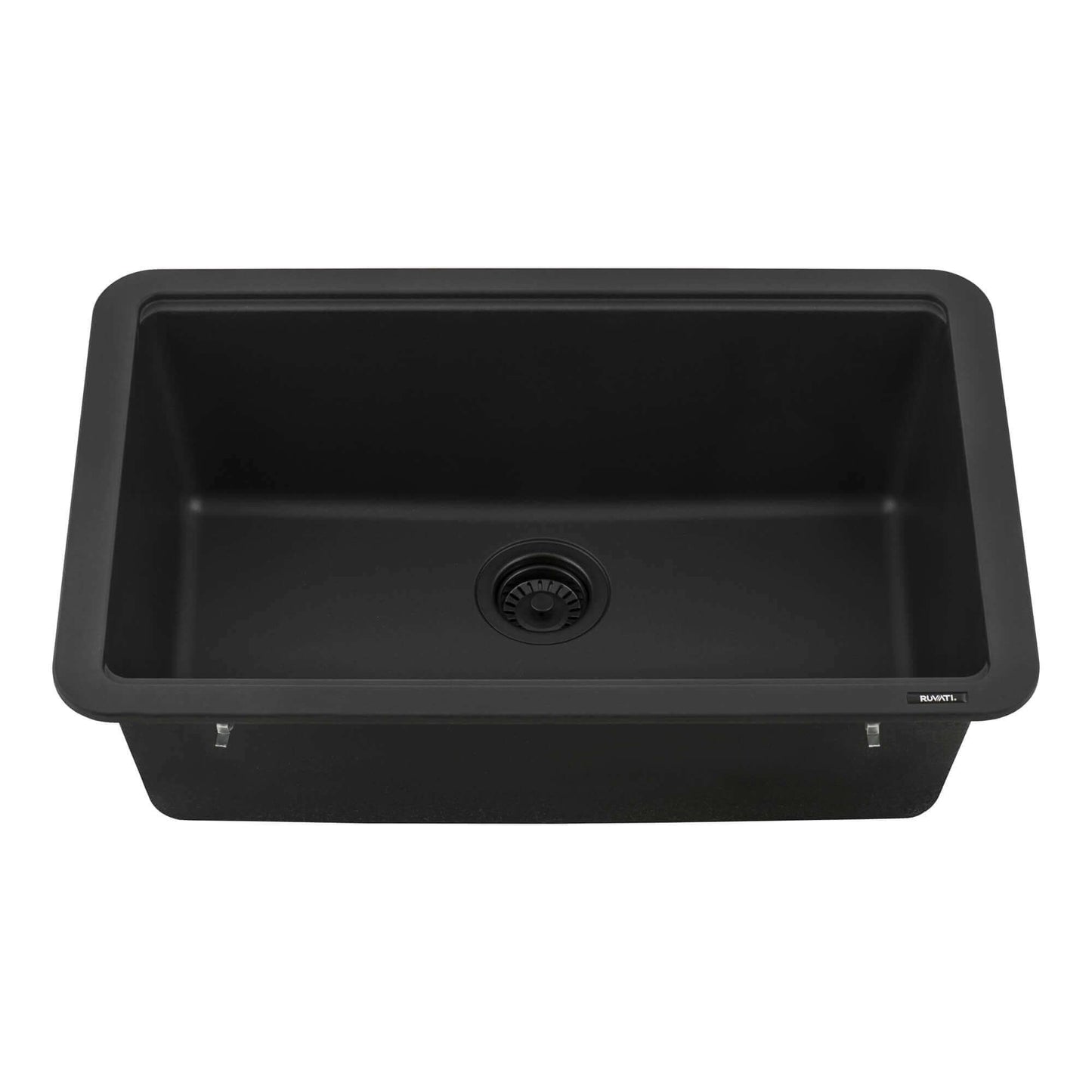 Ruvati 30-inch Granite Composite Workstation Dual Mount Kitchen Sink - RVG2310