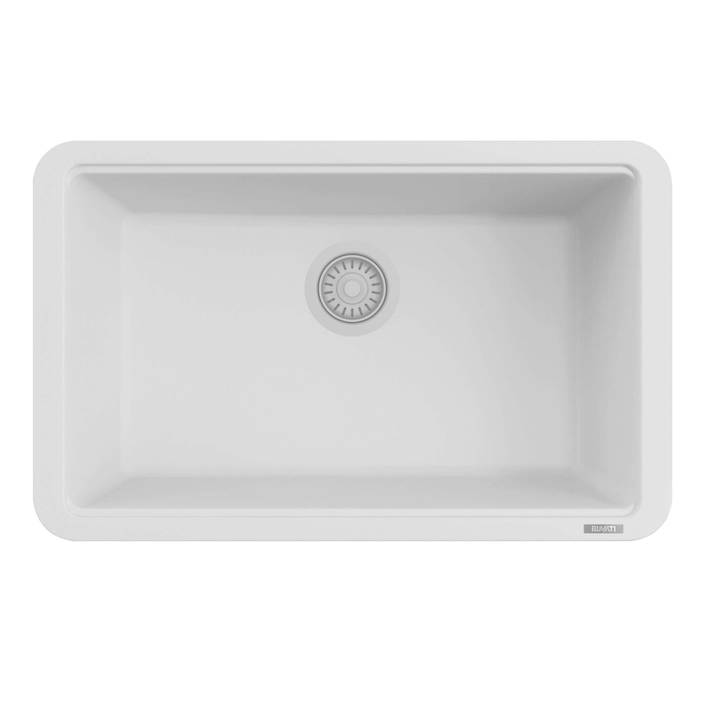 Ruvati 30-inch Granite Composite Workstation Dual Mount Kitchen Sink - RVG2310