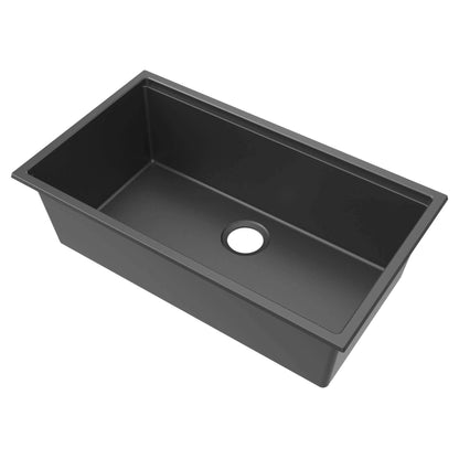 Ruvati 33-inch epiRock Workstation Undermount Kitchen Sink - RVG2325