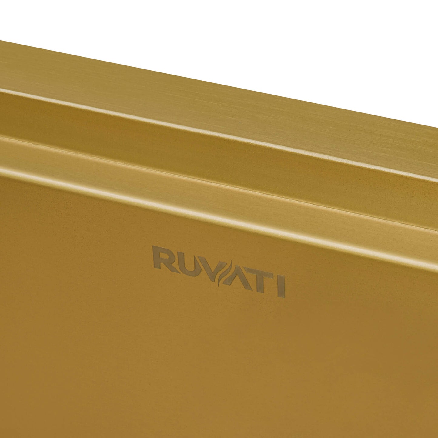 Ruvati 33 inch Stainless Steel Workstation Drop-in Topmount Kitchen Sink Single Bowl - RVH5003