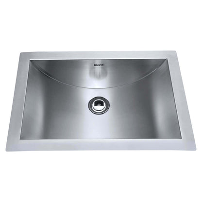 Ruvati 18 x 12 inch Rectangular Bathroom Sink Undermount - RVH6110