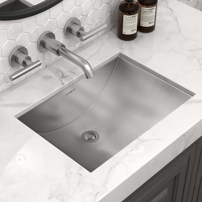 Ruvati 18 x 12 inch Rectangular Bathroom Sink Undermount - RVH6110