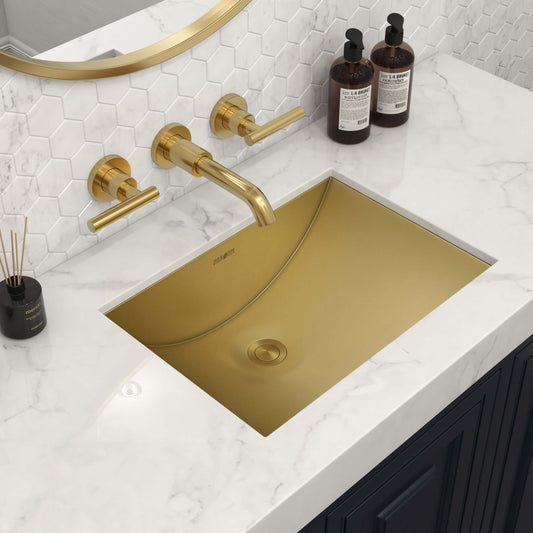Ruvati 18 x 12 inch Rectangular Bathroom Sink Undermount - RVH6110