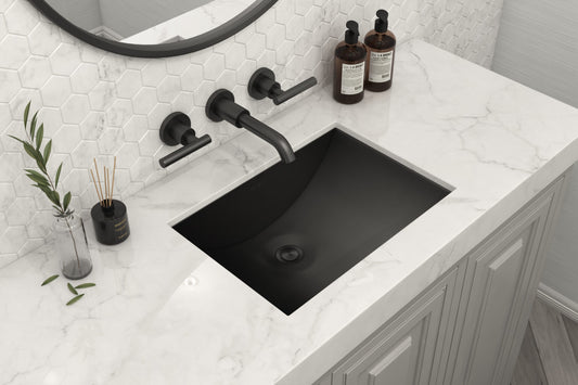 Ruvati 30 x 14 inch Stainless Steel Rectangular Bathroom Sink Undermount - RVH6120