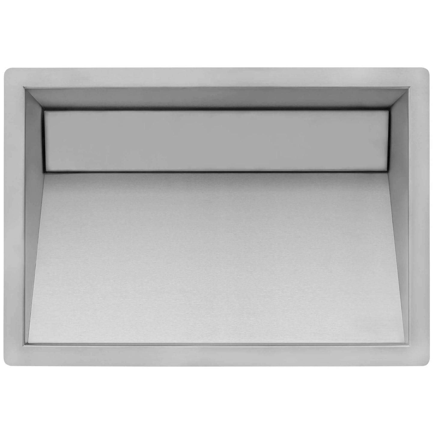 Ruvati Ariaso 20 x 14 inch Stainless Steel Undermount Ramp Bathroom Sink Stainless Steel - RVH6140