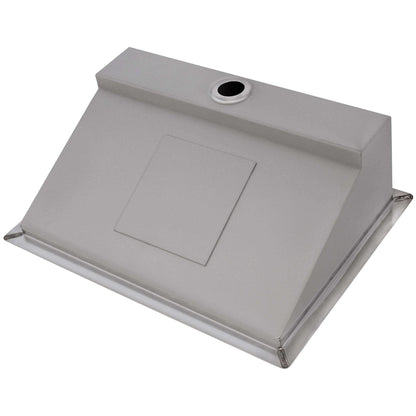 Ruvati Ariaso 20 x 14 inch Stainless Steel Undermount Ramp Bathroom Sink Stainless Steel - RVH6140