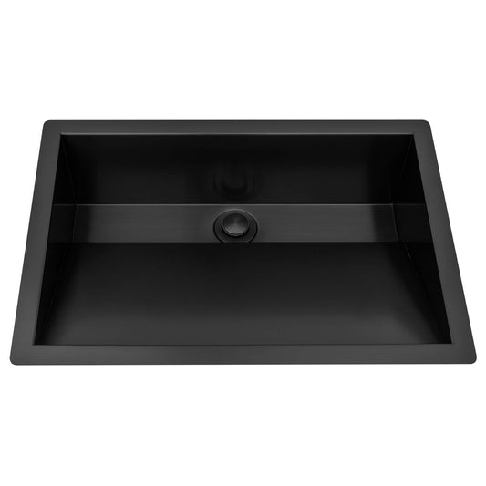 Ruvati Ariaso 20 x 14 inch Stainless Steel Undermount Ramp Bathroom Sink Stainless Steel - RVH6140