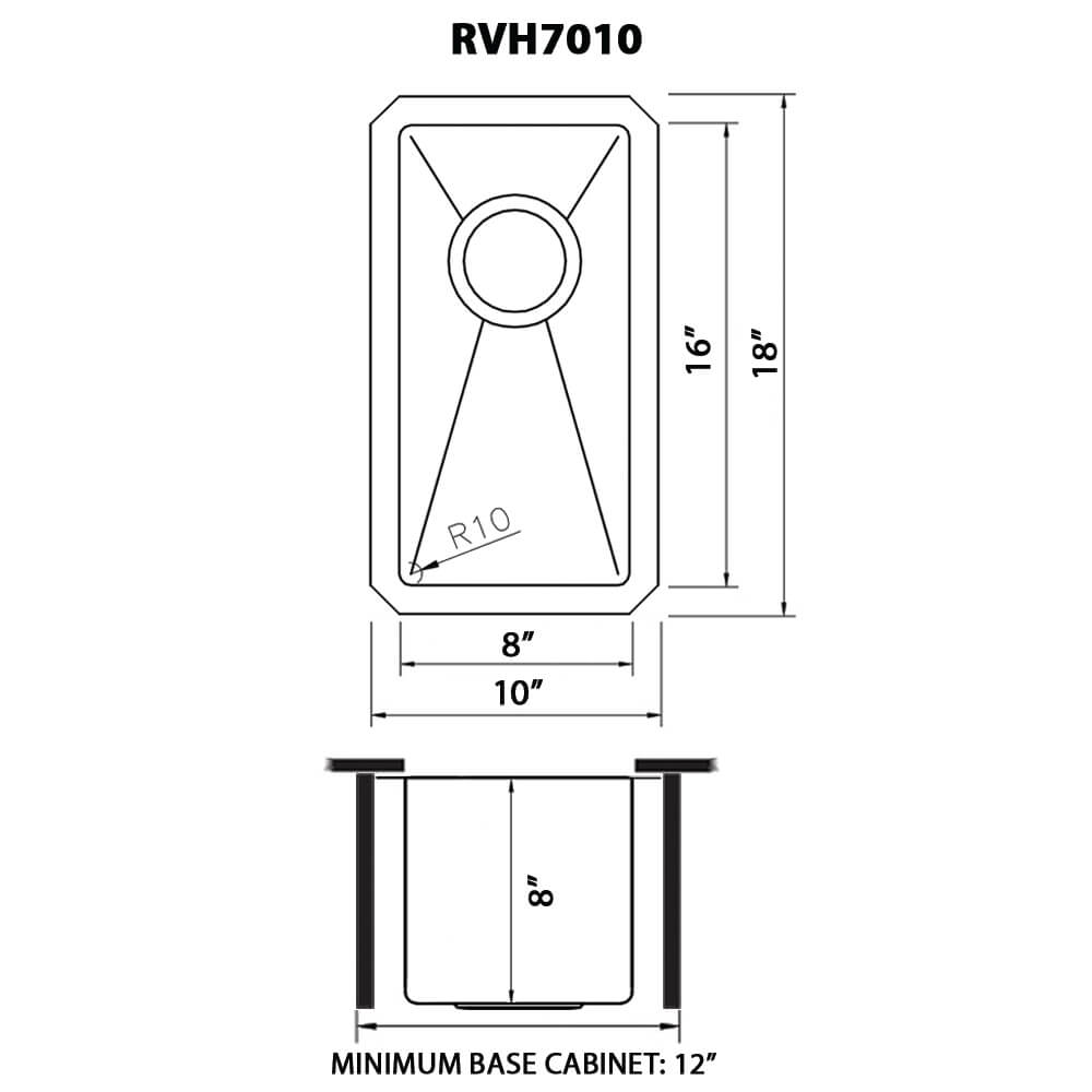 RVH7010 Product Dimensions