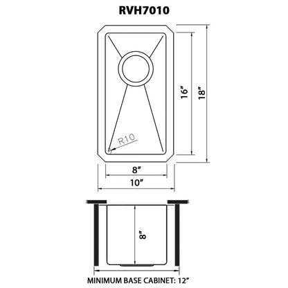 RVH7010 Product Dimensions