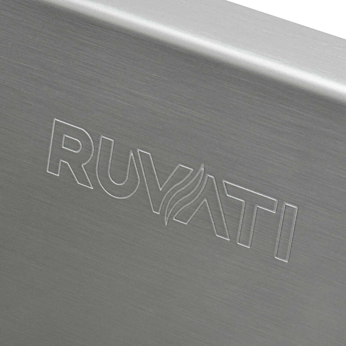 Ruvati 23" x 8" Bar Prep Sink Narrow Trough Undermount 16 Gauge Stainless Steel Single Bowl - RVH7120