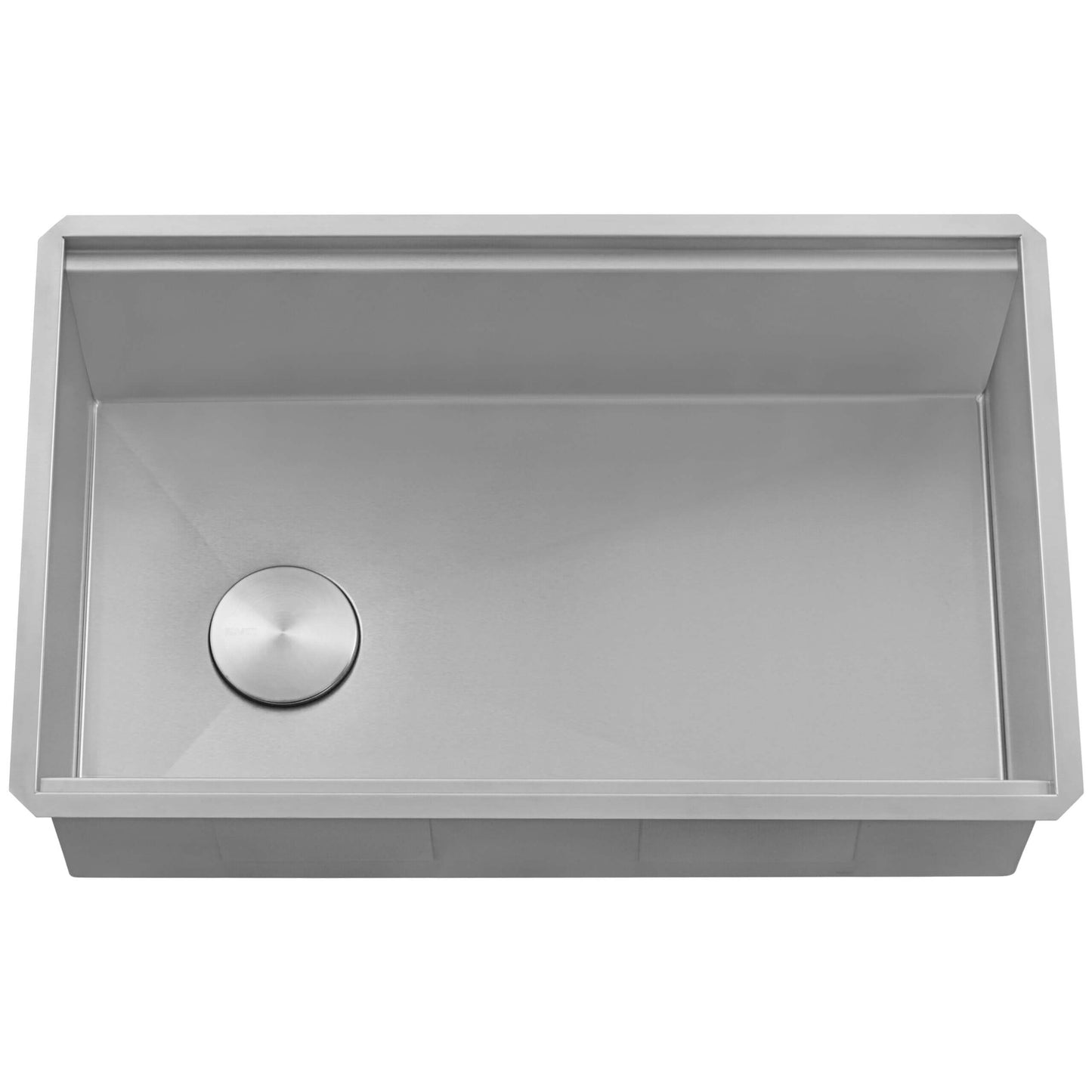 Ruvati 30-inch Workstation Slope Bottom Offset Drain Undermount 16 Gauge Kitchen Sink - RVH8584