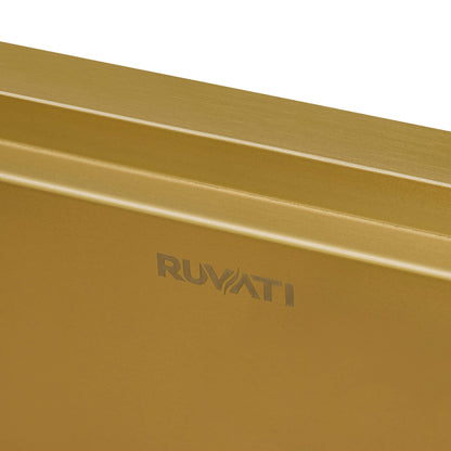 Ruvati 30-inch  Workstation Apron-Front Stainless Steel Kitchen Sink - RVH9106