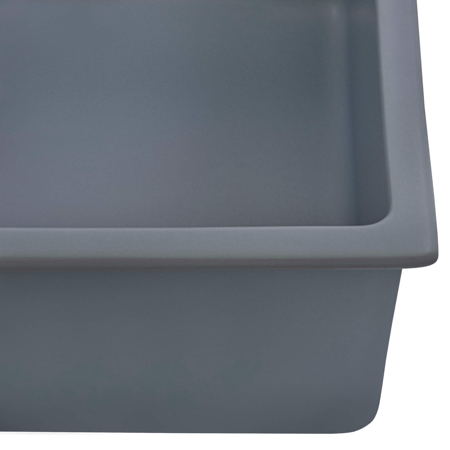 Ruvati 30-inch Fireclay Undermount / Drop-in Topmount Kitchen Sink Single Bowl - RVL3030