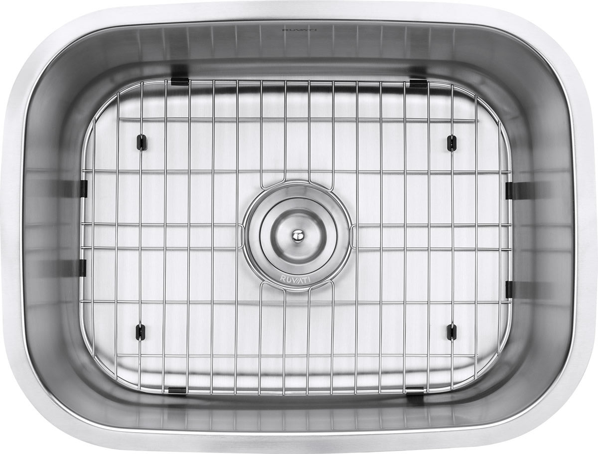 Ruvati 24-inch Undermount 16 Gauge Stainless Steel Kitchen Sink Single Bowl - RVM4132