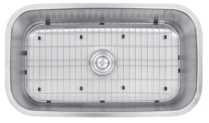 Ruvati 32-inch Undermount 16 Gauge Stainless Steel Kitchen Sink Single Bowl - RVM4200