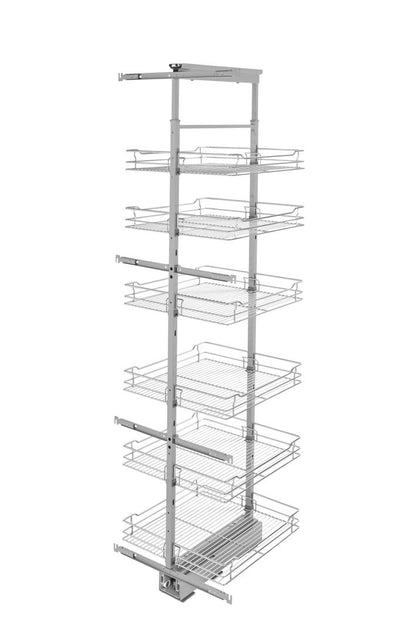 Rev-A-Shelf - Adjustable Pantry System for Tall Pantry Cabinets 73.63"H - 5773-04-CR-1